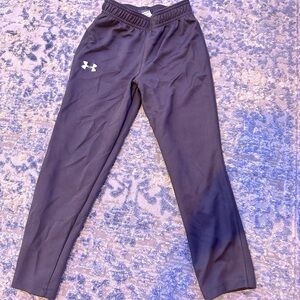 Under Armour Kids Black Athletic Pants